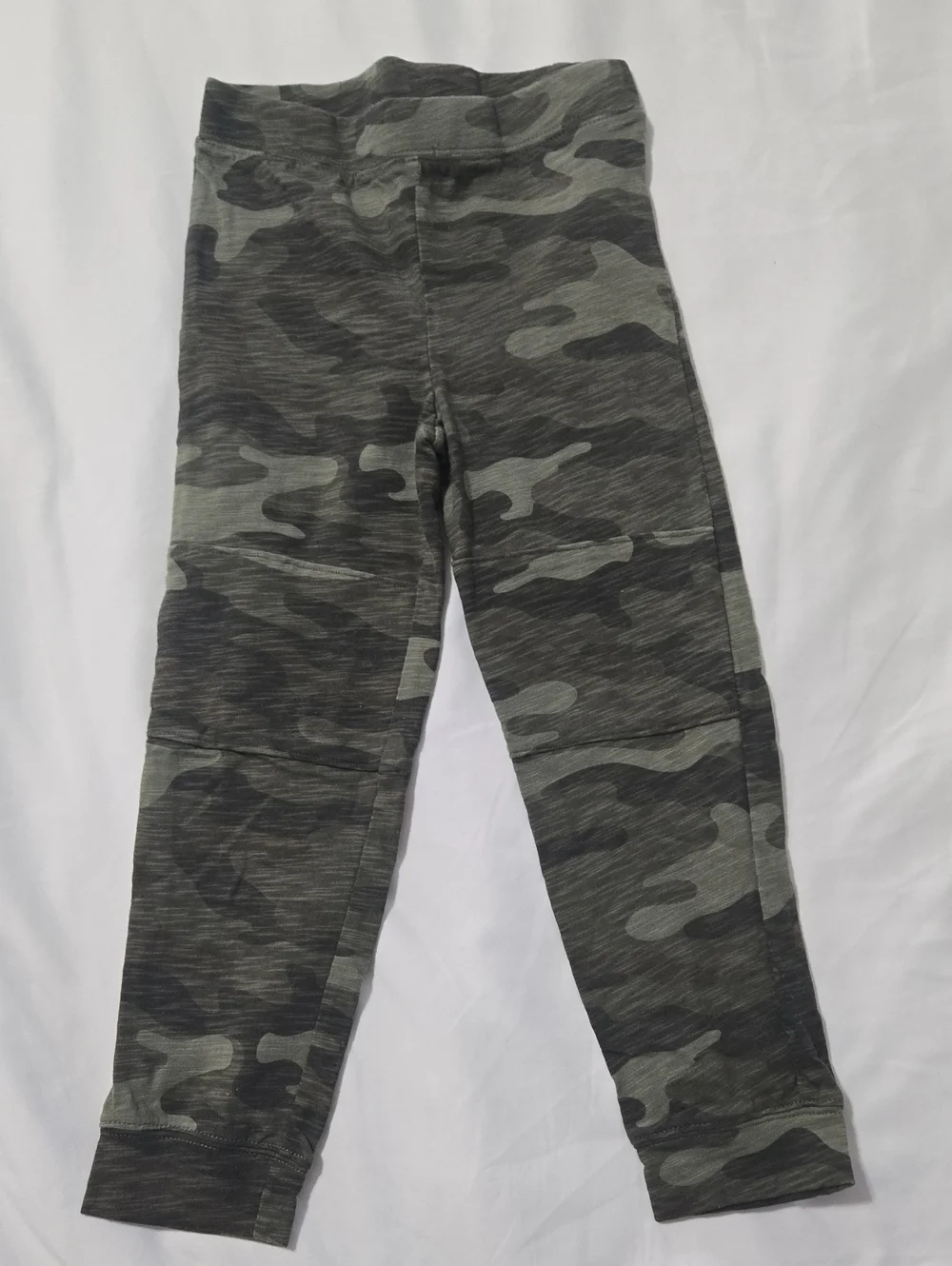 Carters grey and green camo outfit
